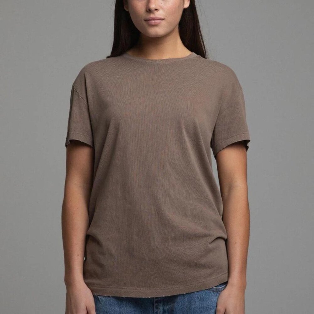 Elwood cap sleeve t-shirt Large Brown